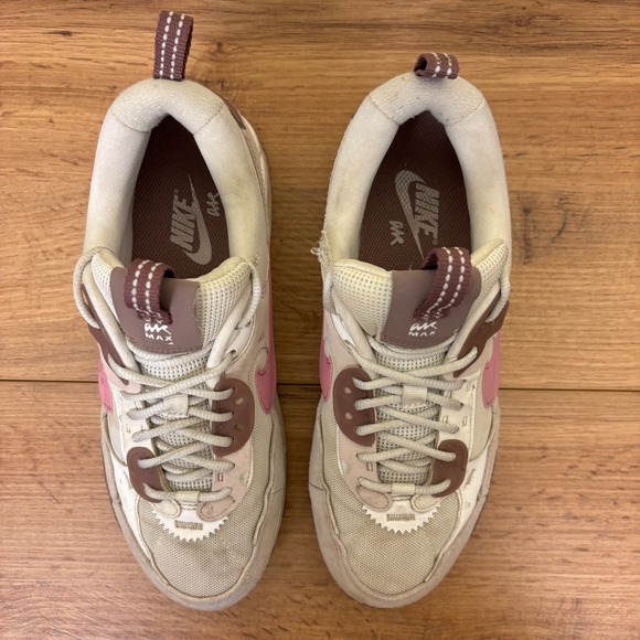 NIKE Air Max 90 Futura Shoes Mauve/Pink Women Size 8 Casual Running Athletic - Picture 5 of 12